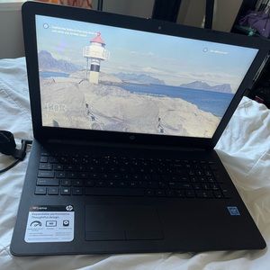 HP 15.6" Laptop, Intel Celeron N4000, 4GB RAM, 500GB Hard DriveBlack, 15-bs212wm